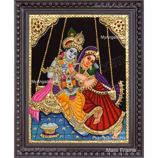 Radha Krishna Tanjore Paintings