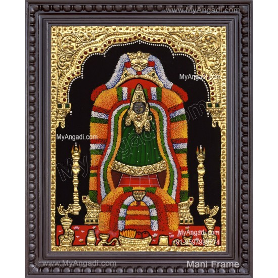 Adhi Parasakthi Amman Tanjore Painting