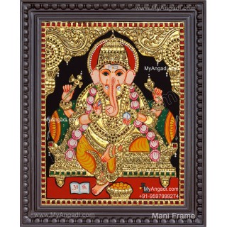 Ganesha Tanjore Painting