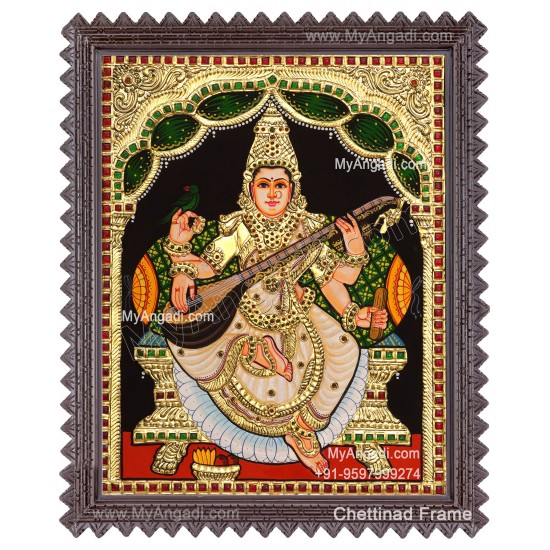 Saraswathi Tanjore Paintings