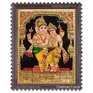 Ganesha Murugar  Tanjore Paintings
