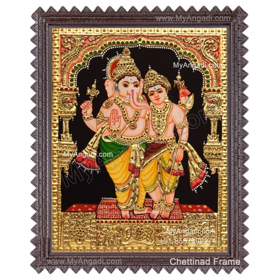 Ganesha Murugar  Tanjore Paintings