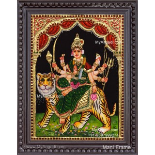 Durga Devi Tanjore Painting