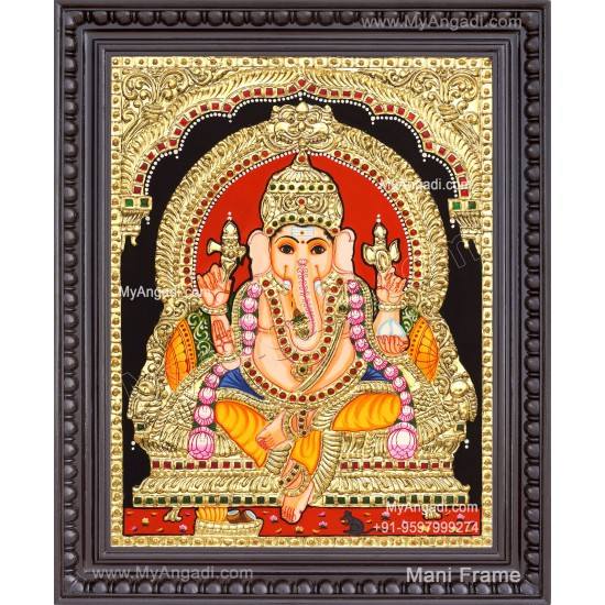 Ganesha Tanjore Painting