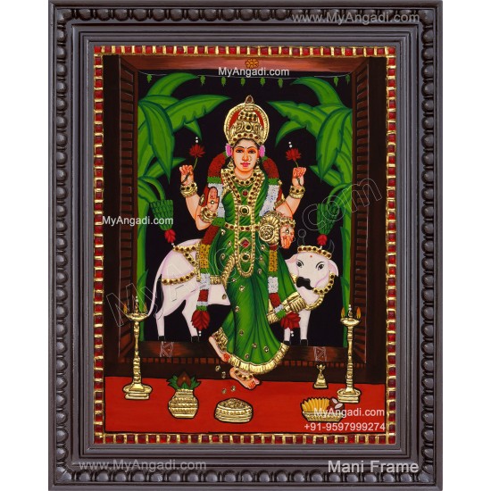Grahalakshmi Tanjore Painting