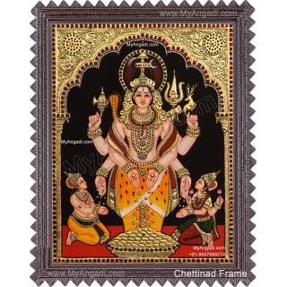 Aishwarya Easwarar Tanjore Painting 