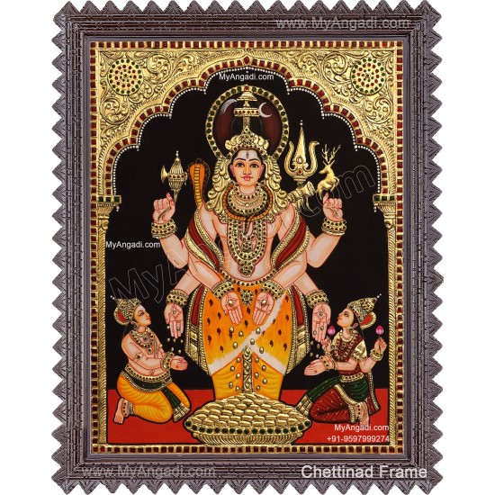 Aishwarya Easwarar Tanjore Painting 