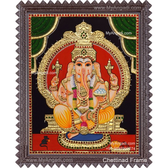 Vinayagar Tanjore Painting 