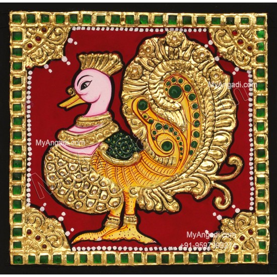 Peacock Tanjore Paintings