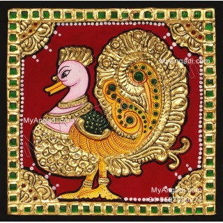 Peacock Tanjore Paintings