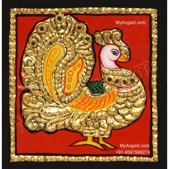 Peacock Tanjore Paintings