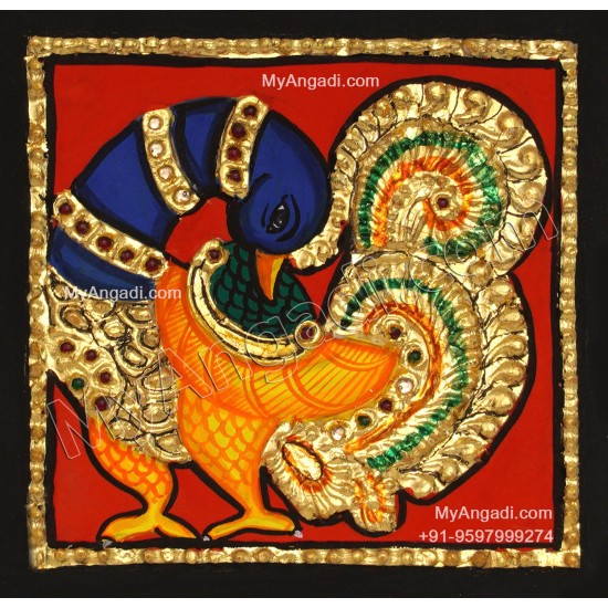 Peacock Tanjore Paintings