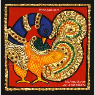 Peacock Tanjore Paintings