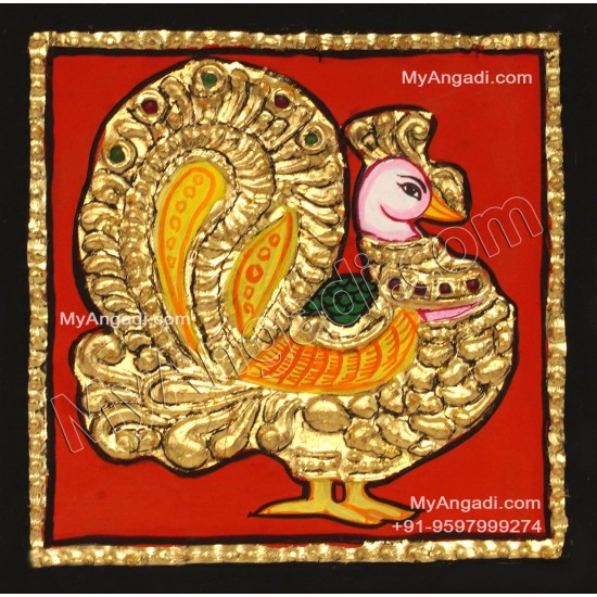 Peacock Tanjore Paintings
