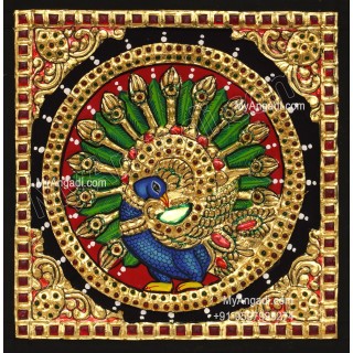 Peacock Tanjore Paintings