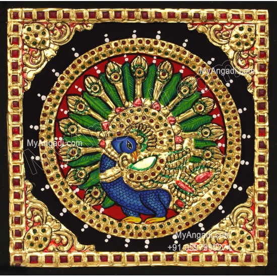 Peacock Tanjore Paintings
