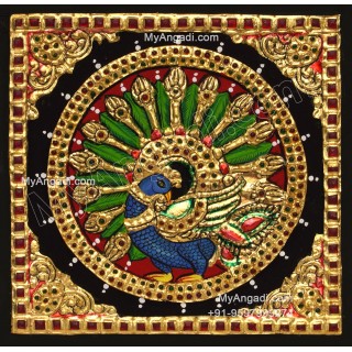 Peacock Tanjore Paintings