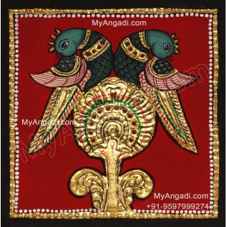 Peacock Tanjore Paintings
