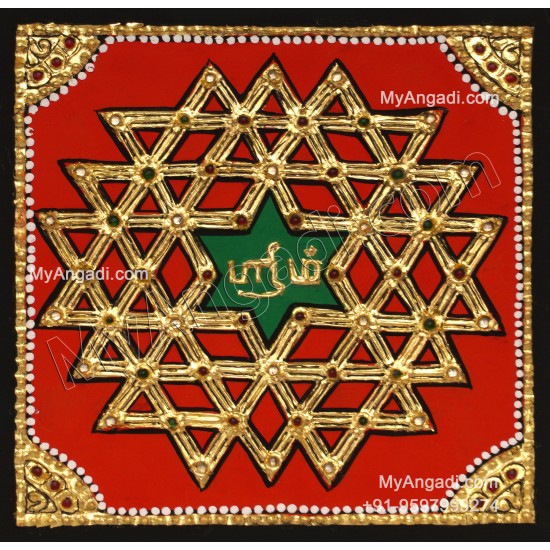 Aiswarya Kolam Tanjore Painting