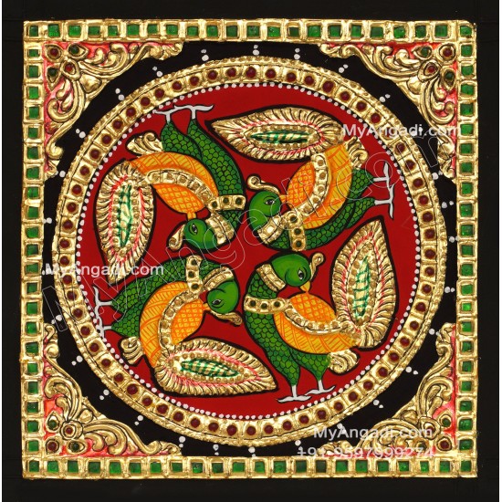 Peacock Tanjore Paintings