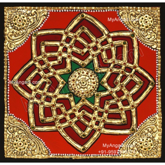 Aiswarya Kolam Tanjore Painting