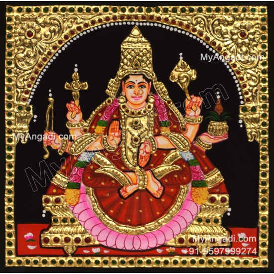 Ashta Lakshmi Tanjore Painting