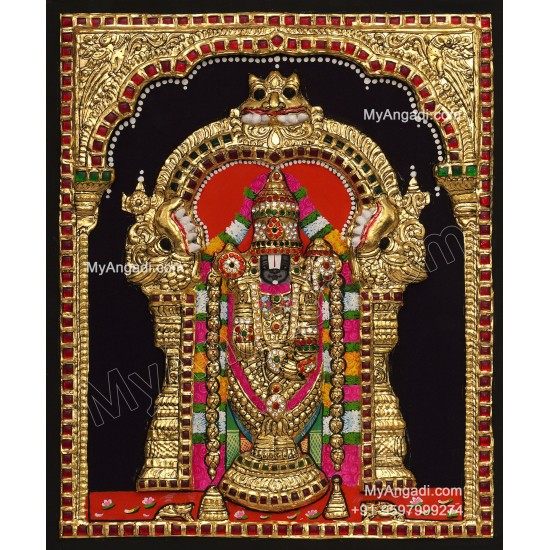 Balaji 3d Tanjore Painting