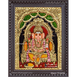 Ganesha Tanjore Painting