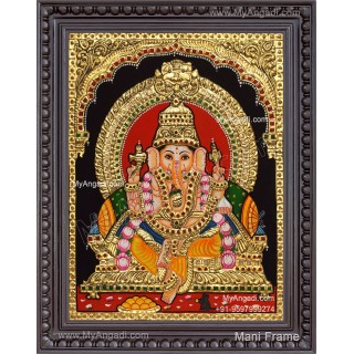 Ganesha Tanjore Painting