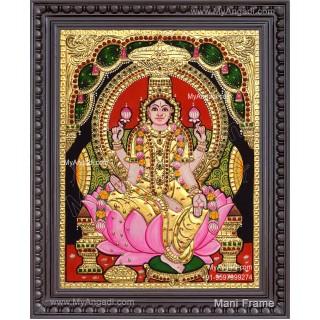 Iswarya Lakshmi Tanjore Painting