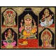 5 Panel Tanjore Painting