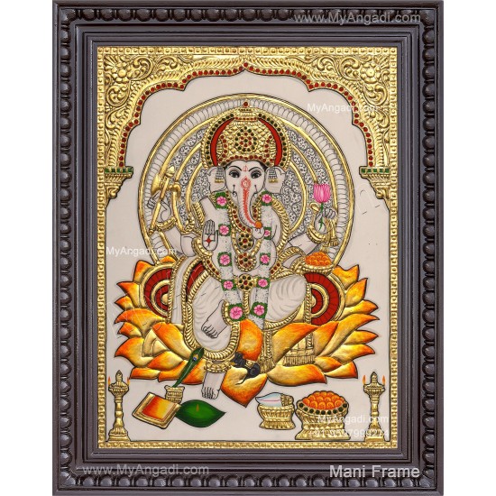 Ganesha Tanjore Painting
