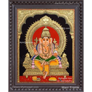 Ganapathi Tanjore Painting Ganapathi Tanjore Painting
