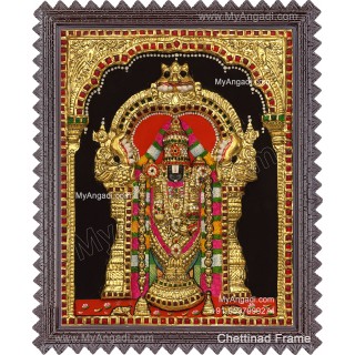 Balaji 3d Tanjore Painting