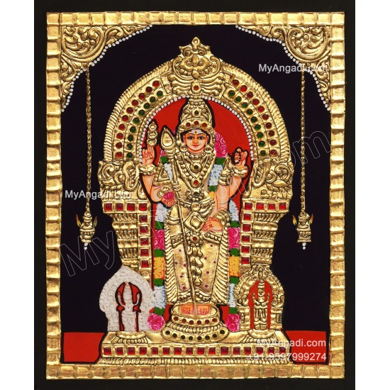 Thiruchendhur Murugan Tanjore Painting