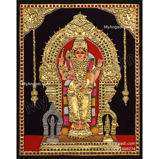 Thiruchendhur Murugan Tanjore Painting