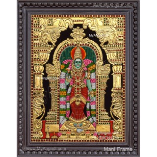 Meenakshi Amman Tanjore Painting
