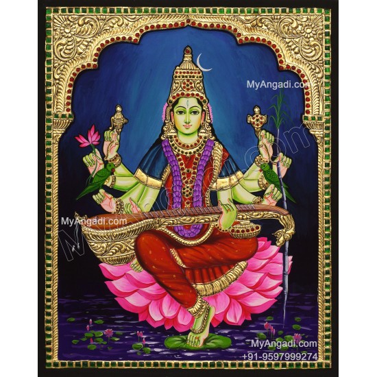 Raja Mathangi Tanjore Paintings