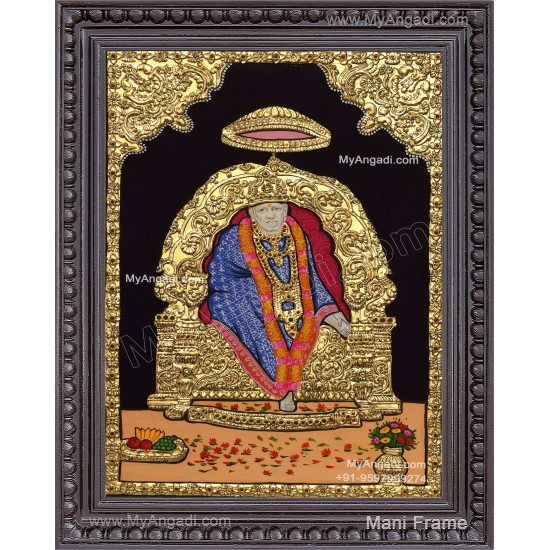 Saibaba Tanjore Painting