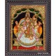 Embossed Saraswathi  3D Tanjore Painting