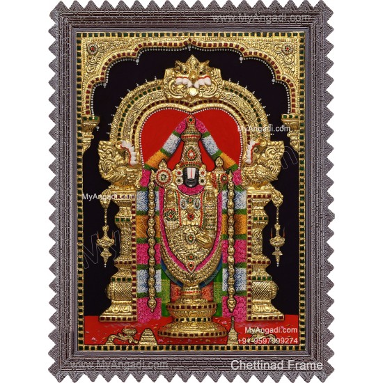 Balaji 3d Tanjore Painting