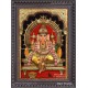 Ganesha 3d Embossed Tanjore Painting