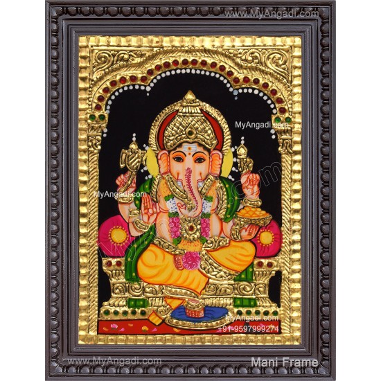 Ganesha Tanjore Painting