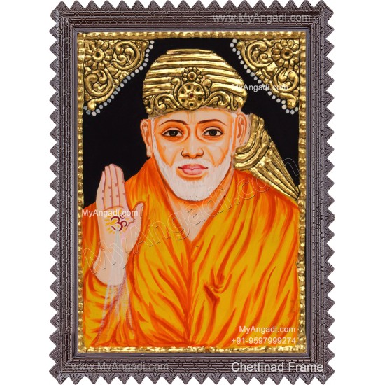 Saibaba Tanjore Painting
