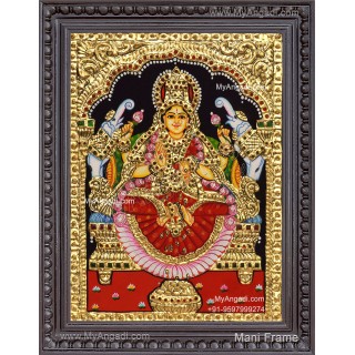 Gajalakshmi Tanjore Painting