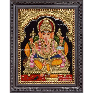 Ganapathi Tanjore Painting Tanjore Painting