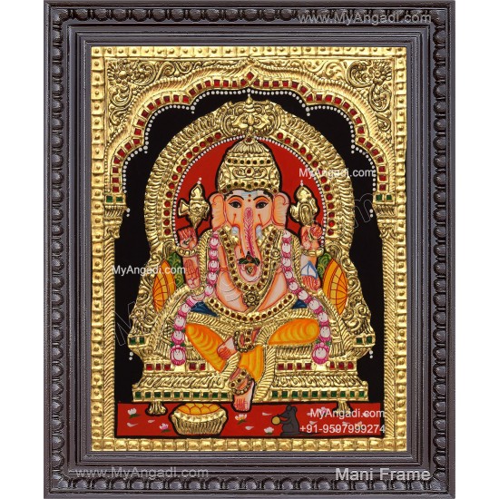 Ganesha Tanjore Painting
