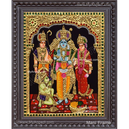 Ram Darbar Tanjore Painting