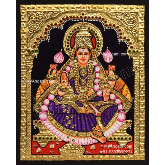 5 Set Ganesha Murugan Balaji Lakshmi Saraswathi Tanjore painting