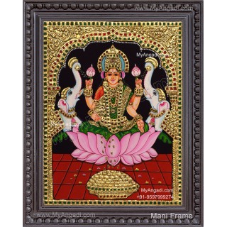 Gajalakshmi Tanjore Painting 